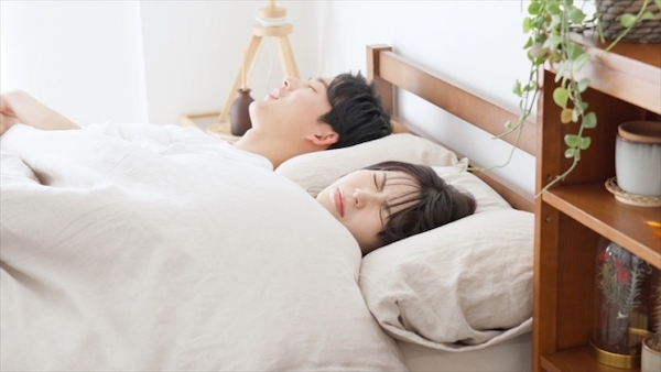 いびきをかく、いびきがうるさい